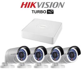 Комплект TurboHD видеонаблюдения Hikvision DS-J142I/7104HGHI-F1