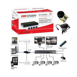  Комплект TurboHD видеонаблюдения Hikvision DS-J142I/7104HQHI-F1/N