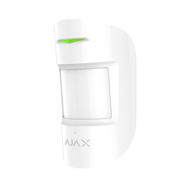Датчик движения + разбития  Ajax CombiProtect white