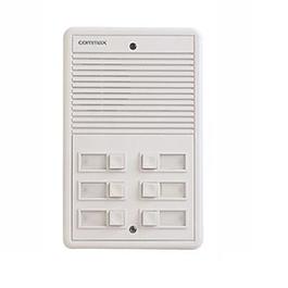 DR-601MS Commax вызывная панель на 6 абонентов, работают DP-2K, DP-201R, пластик, накладное креплени