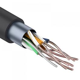 Кабель витая пара OUTDOOR REXANT FTP 4PR 24AWG CAT5e, арт. 01-0146